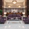 Turf Bay - Violet Upholstered Sofa | Architectural Fabrics
