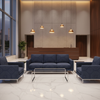 Virgin Gorda - Aqua Upholstered Sofa | Architectural Fabrics
