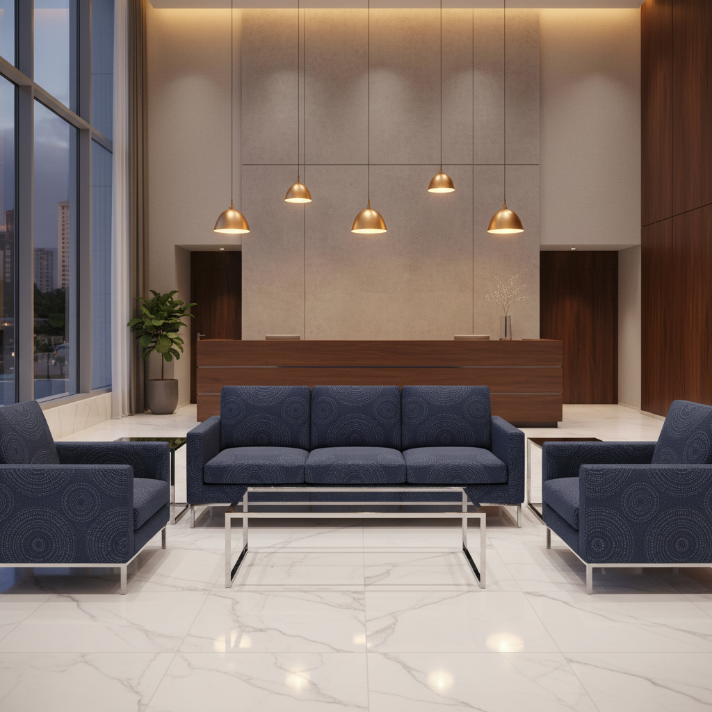 Virgin Gorda - Aqua Upholstered Sofa | Architectural Fabrics