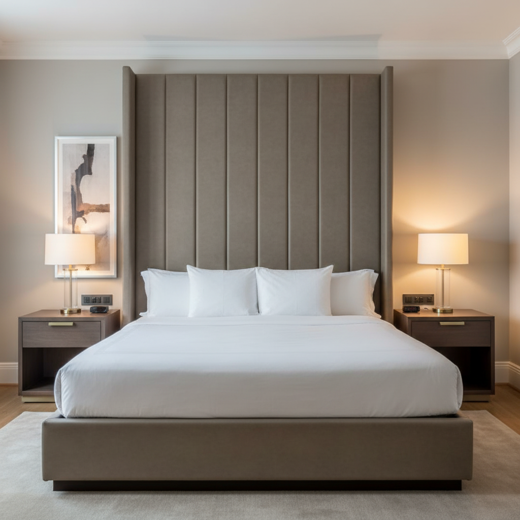 Red Hook - Ermine Upholstered Headboard | Architectural Fabrics