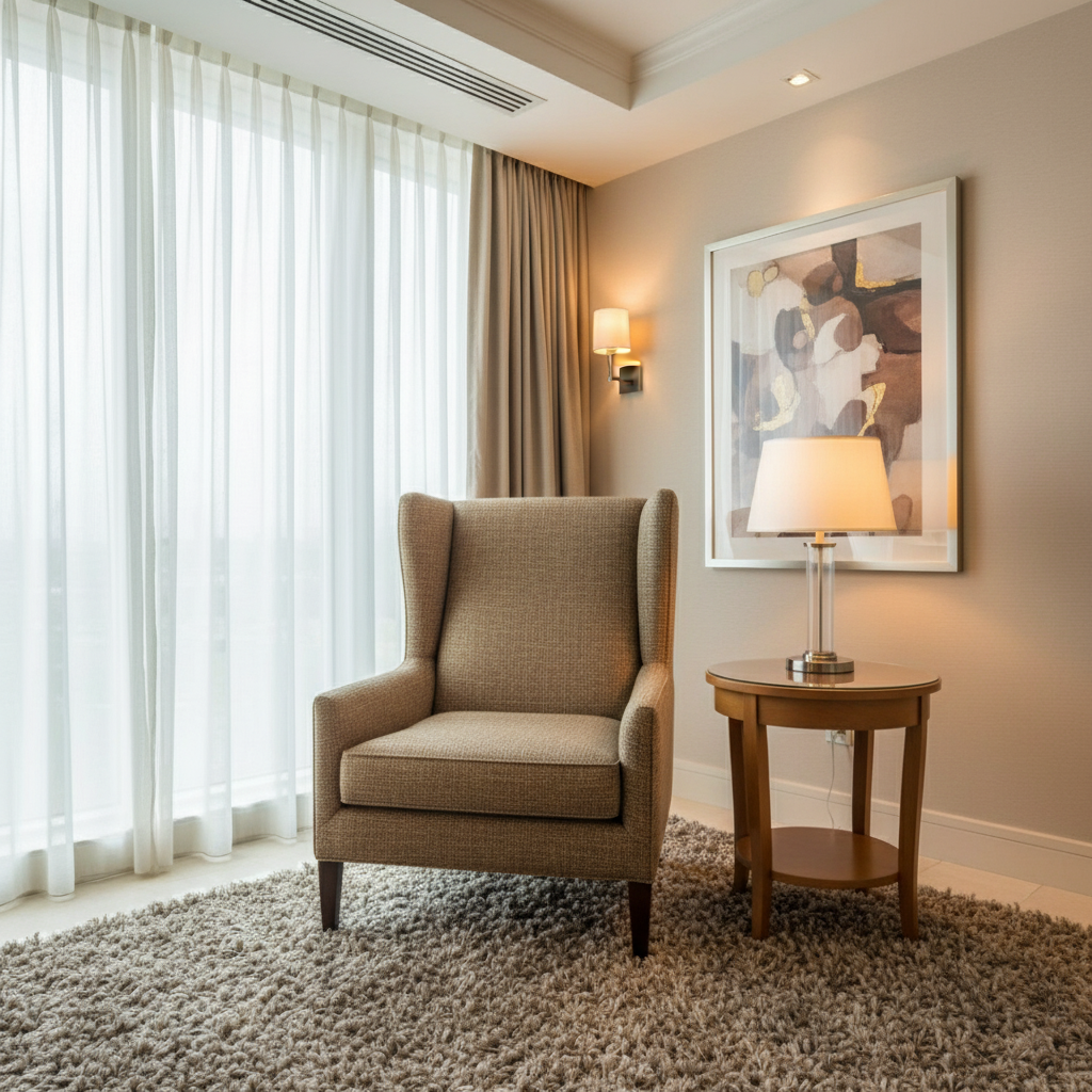 Palm Island - Timber Upholstered Chair | Architectural Fabrics