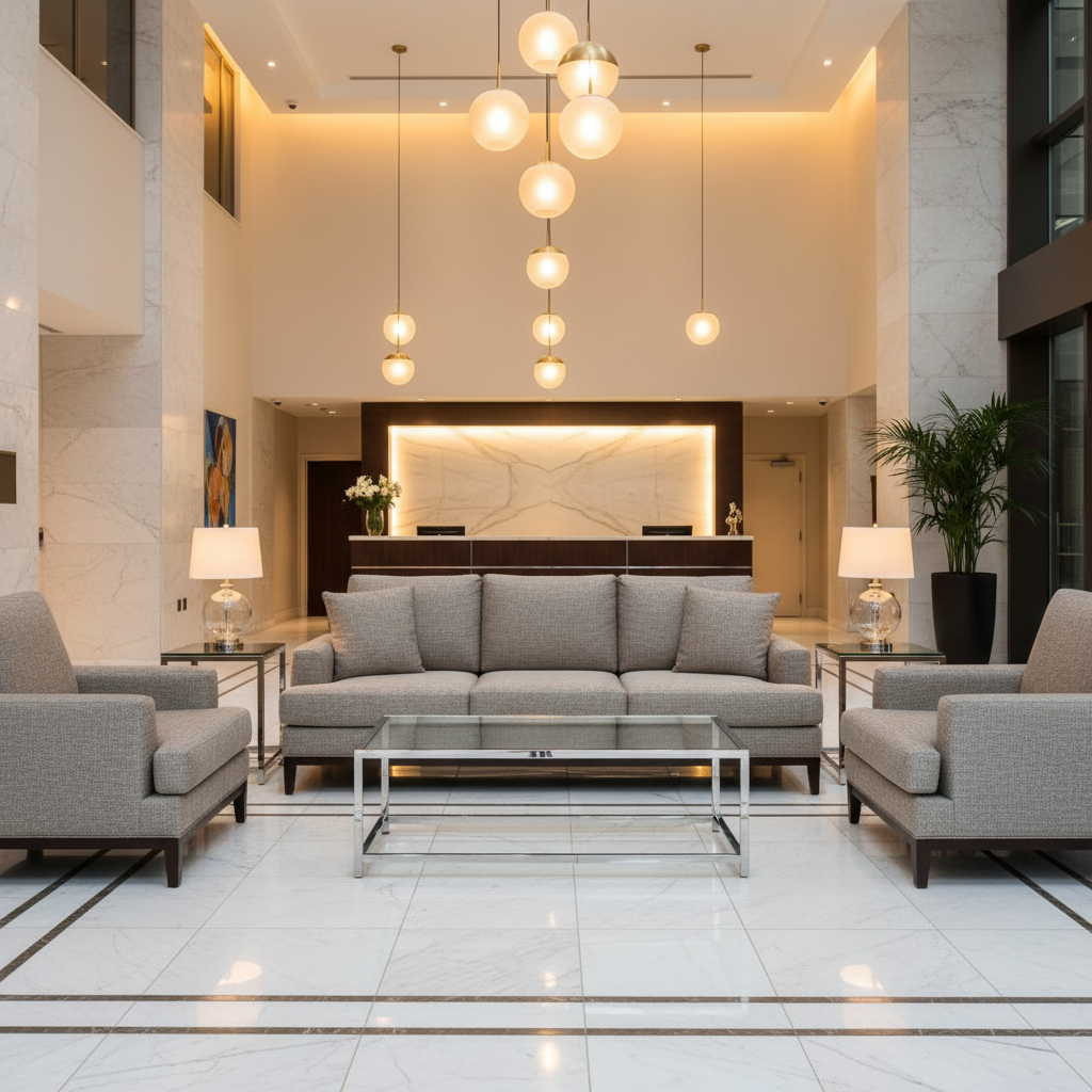Fine Woven Texture Silver Taupe Upholstered Sofa | Architectural Fabrics