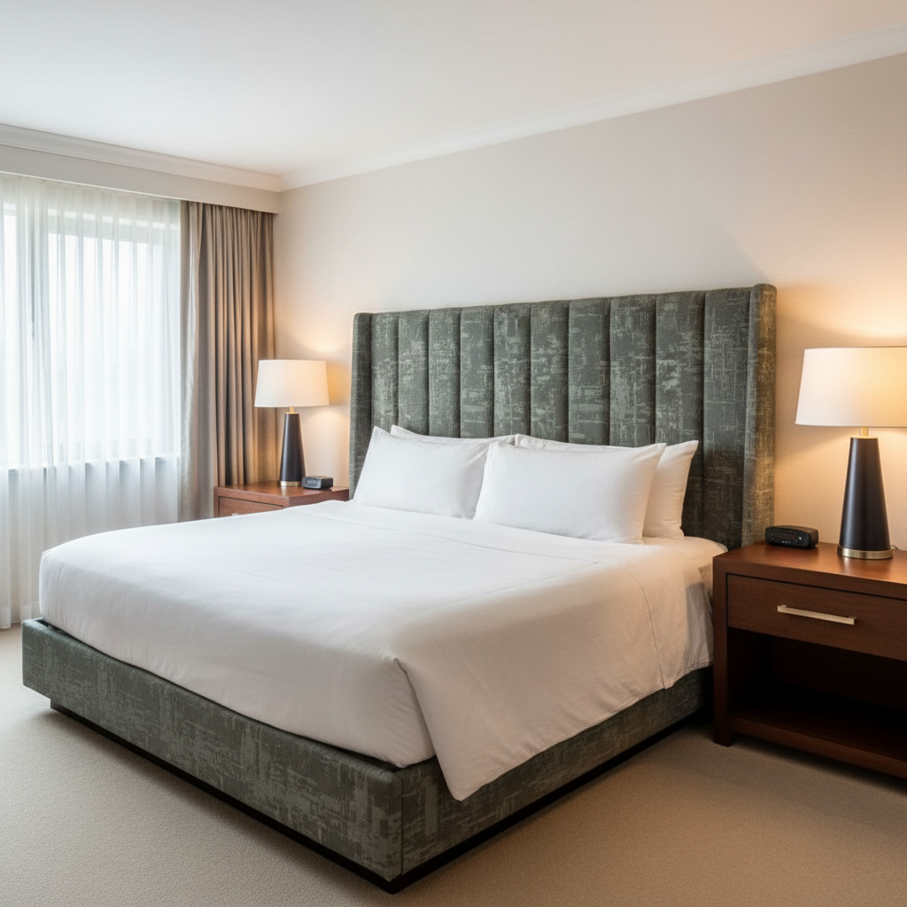 Turf Bay - Rhine Upholstered Headboard | Architectural Fabrics