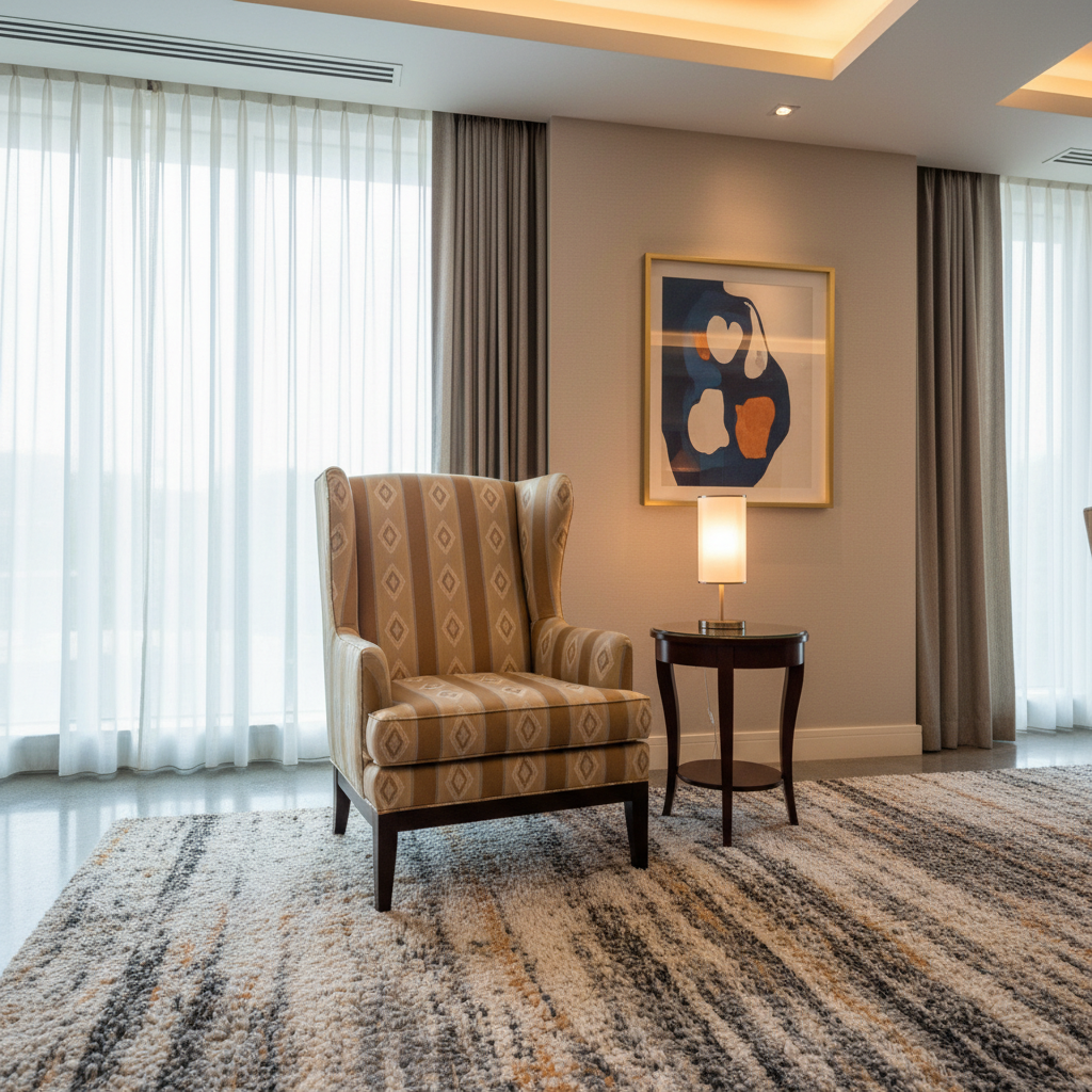 Rocky Mount Sunflower Upholstered Chair | Architectural Fabrics