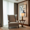 Soper Hole - Silver Frost Upholstered Chair | Architectural Fabrics