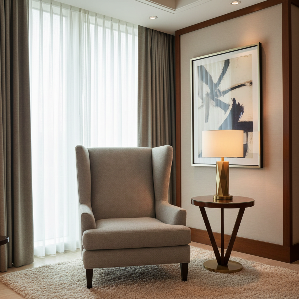 Soper Hole - Silver Frost Upholstered Chair | Architectural Fabrics