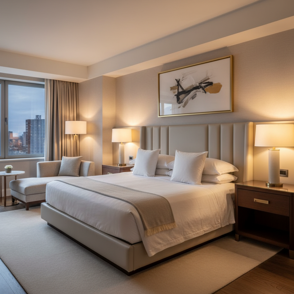 Dale City Sands Upholstered Headboard | Architectural Fabrics