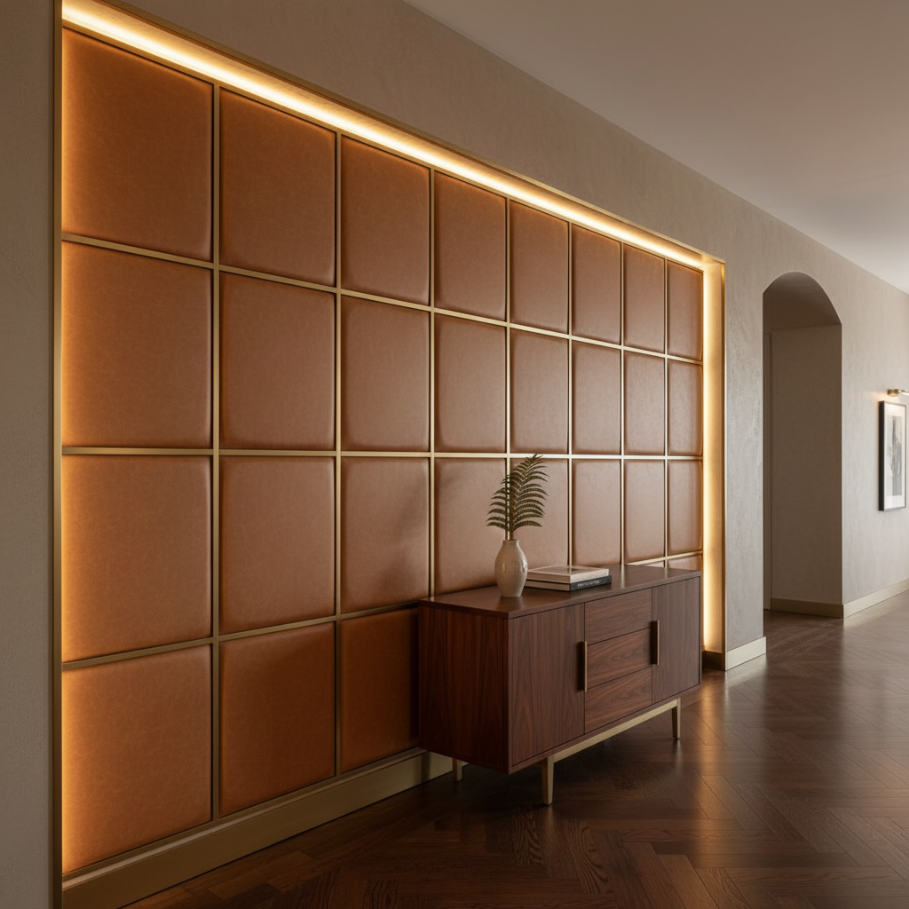 Kralendijk - Saddle Upholstered Wall Panel | Architectural Fabrics
