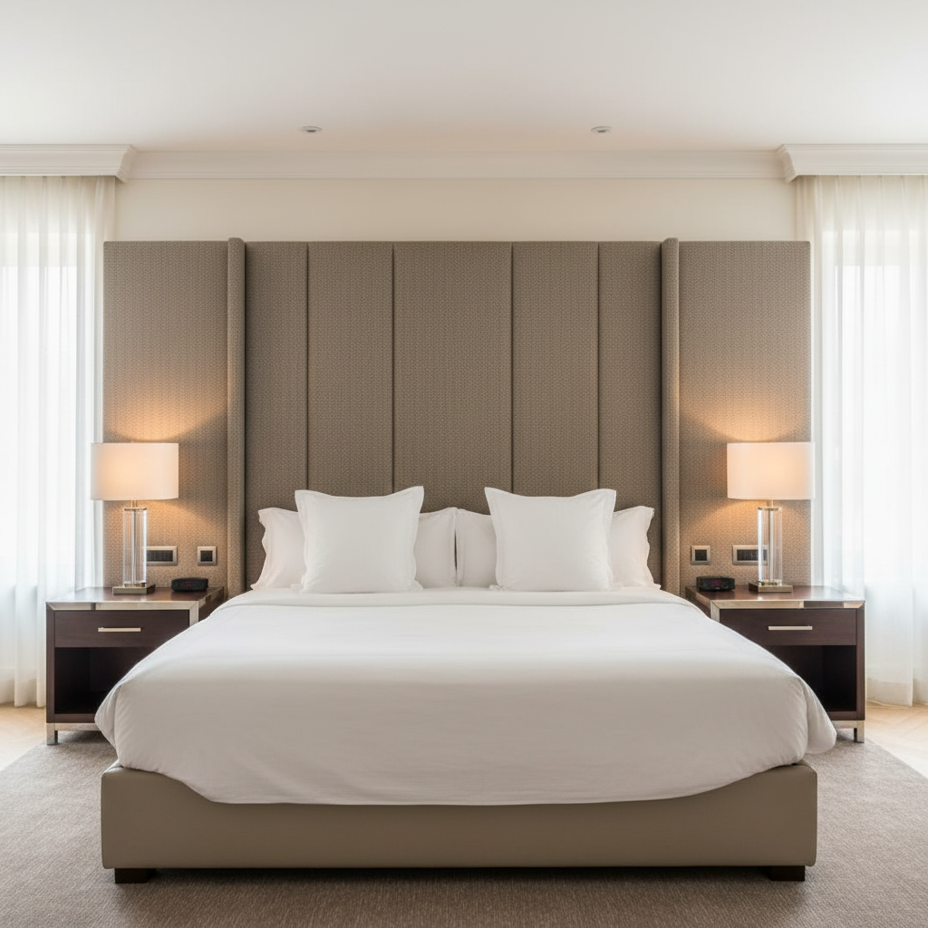 Rainbow Reef - Timber Upholstered Headboard | Architectural Fabrics