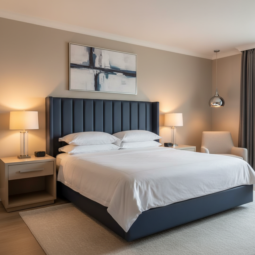Kralendijk - Neptune Upholstered Headboard | Architectural Fabrics