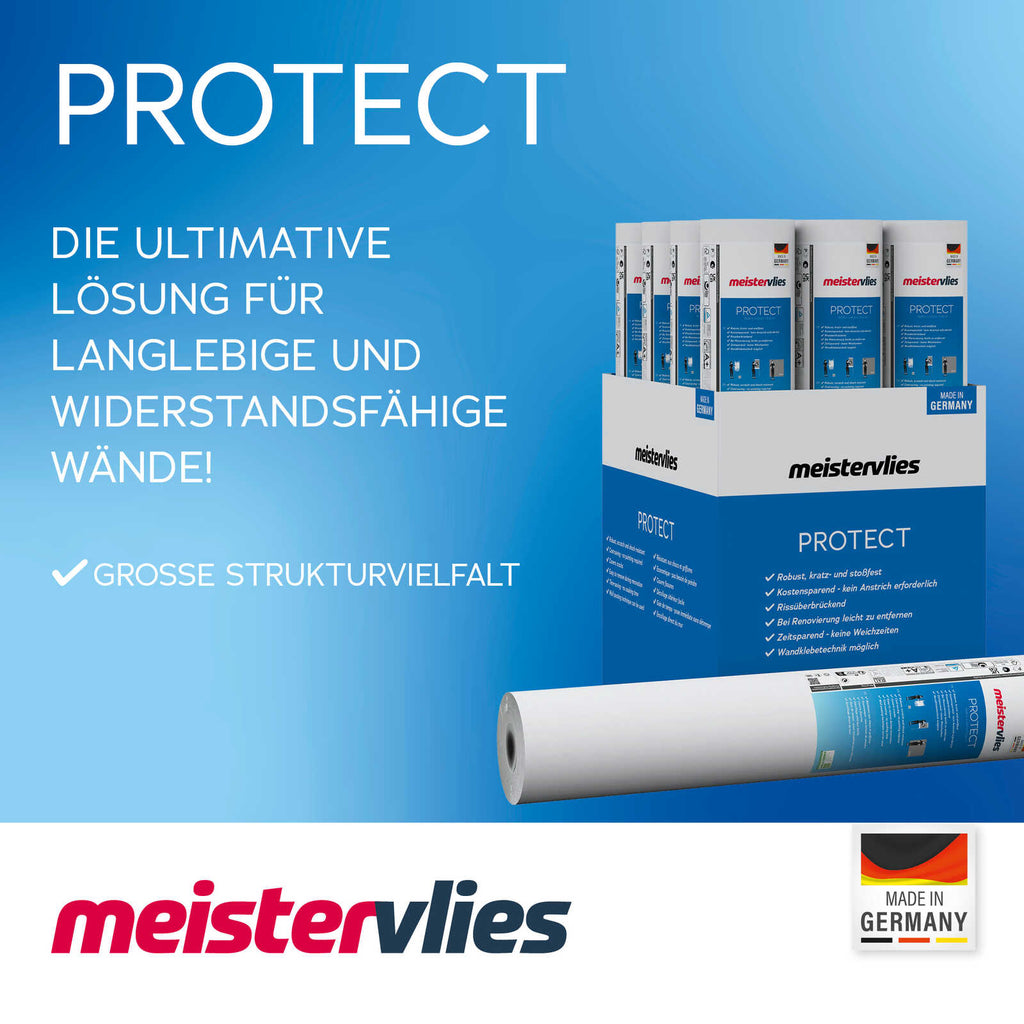 Meistervlies Create Paintable, White Wallcovering | AS Creation