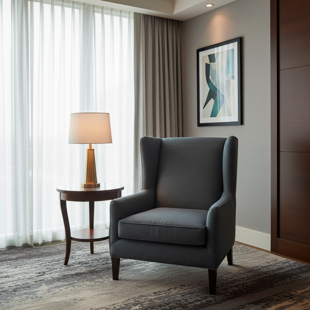 Storm Bay - Aqua Upholstered Chair | Architectural Fabrics