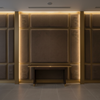 Alamo - Cocoa Bean Performance Vinyl Upholstered Wall Panel | Architectural Fabrics