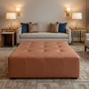 Pinnacle Rock - Sunset Upholstered Ottoman | Architectural Fabrics