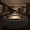 Bedford Meteor Upholstered Banquette | Architectural Fabrics