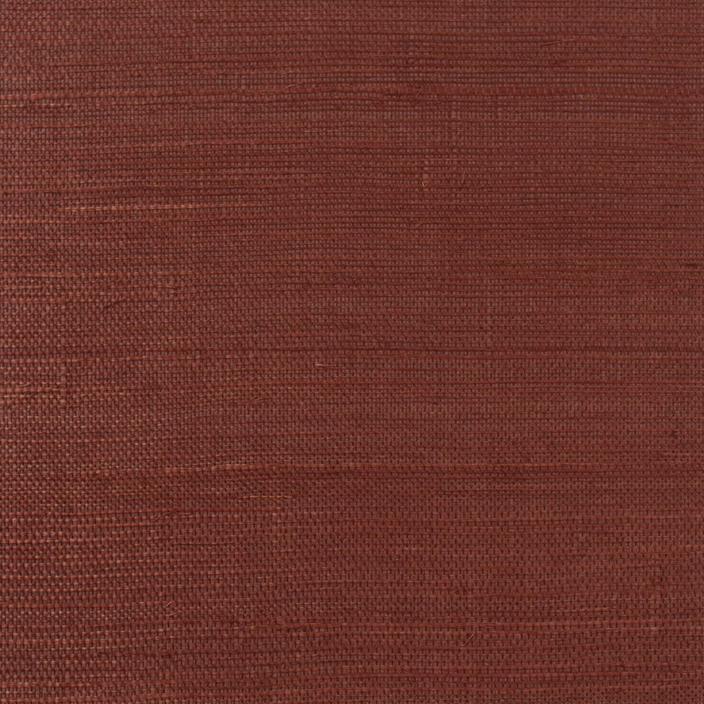 Nantucket Grasscloth Cabernet Wallcovering | Phillipe Romano