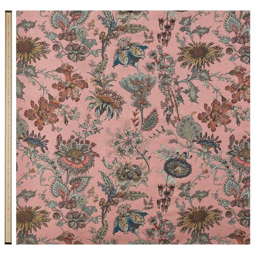 Flora Fantasia Jacquard Bisque Pink, Yard