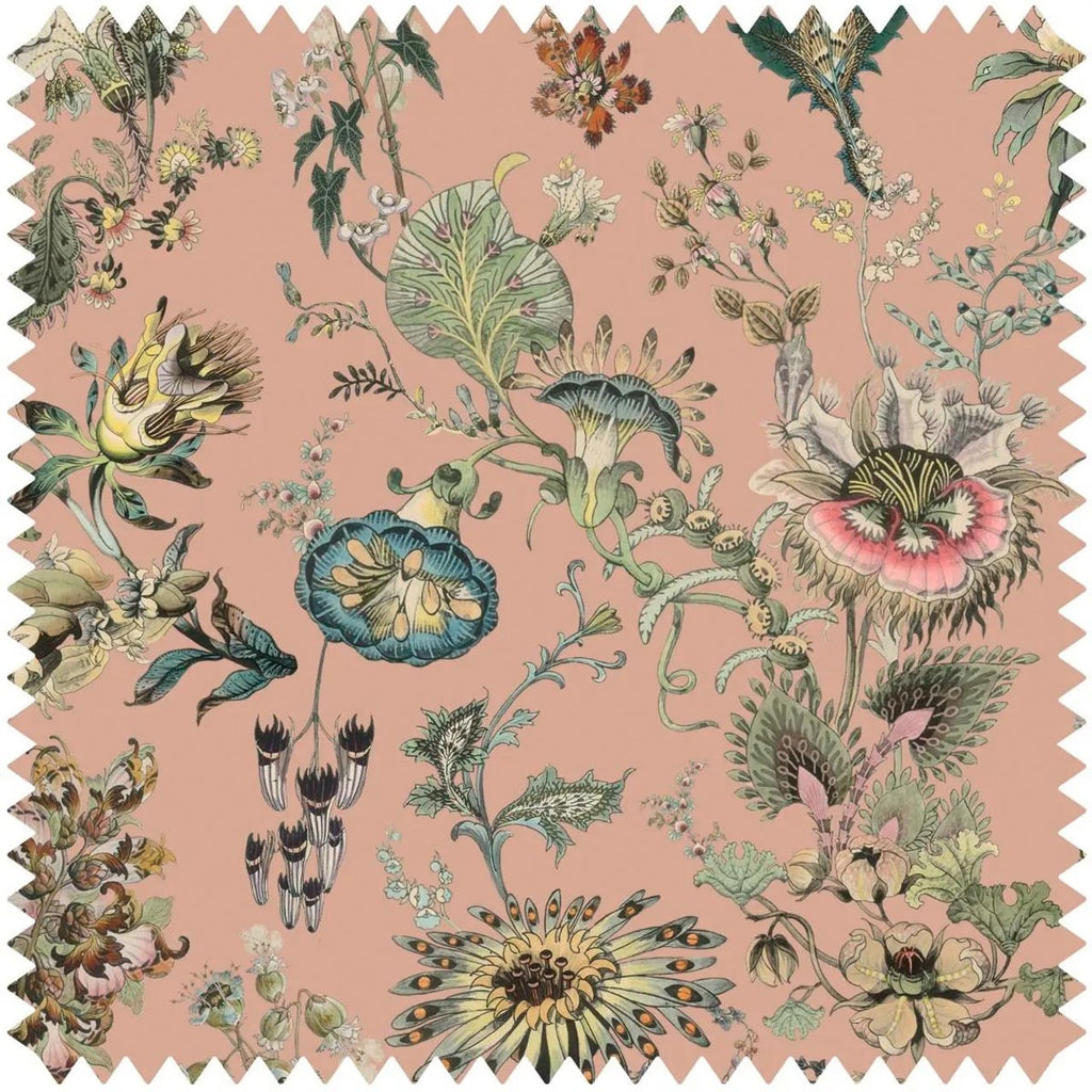 Flora Fantasia Jacquard Bisque Pink, Yard