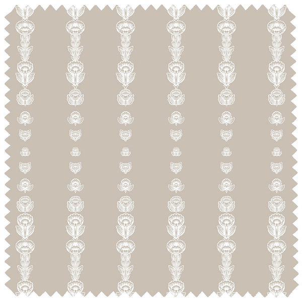 Coving Row Hand Printed Linen Original | Timorous Beasties Fabric