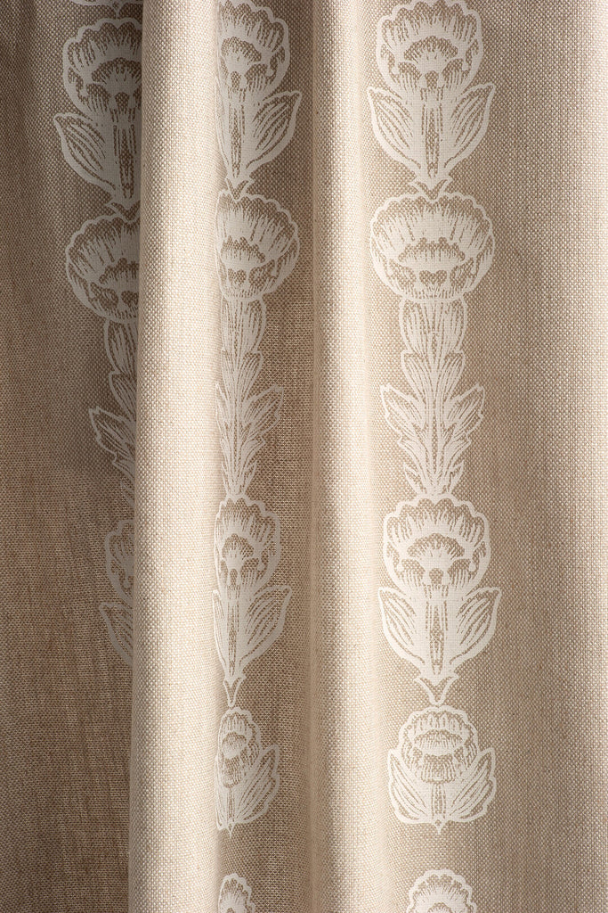 Coving Row Hand Printed Linen Original