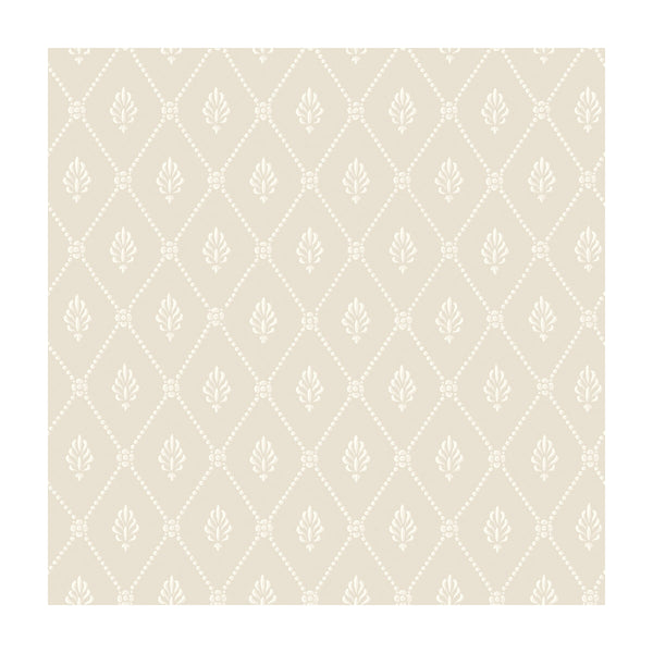 Alma - Soft Grey  By Cole & Son | Cole & Son Archive Anthology |Diamond Geometric Wallcovering Print