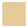 Large Georgian Rope Trellis - Yellow  By Cole & Son | Cole & Son Archive Anthology |Diamond Geometric Wallcovering Print