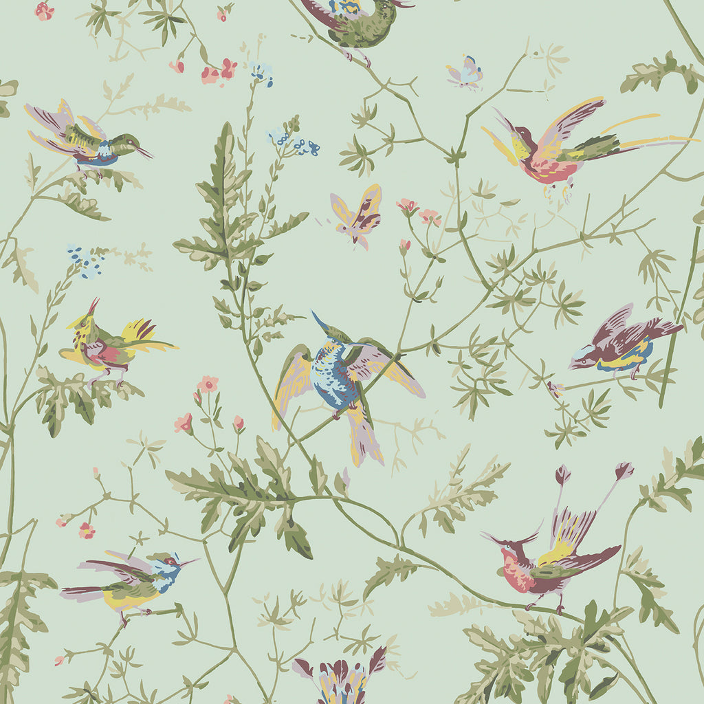 Chevalier Wool - Aqua Light Blue By Brunschwig & Fils | Solid Texture Upholstery Wool