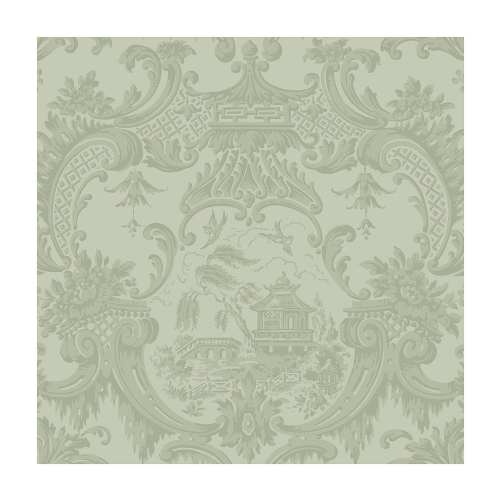 Chippendale China - Olive  By Cole & Son | Cole & Son Archive Anthology |Chinoiserie Global Wallcovering Print