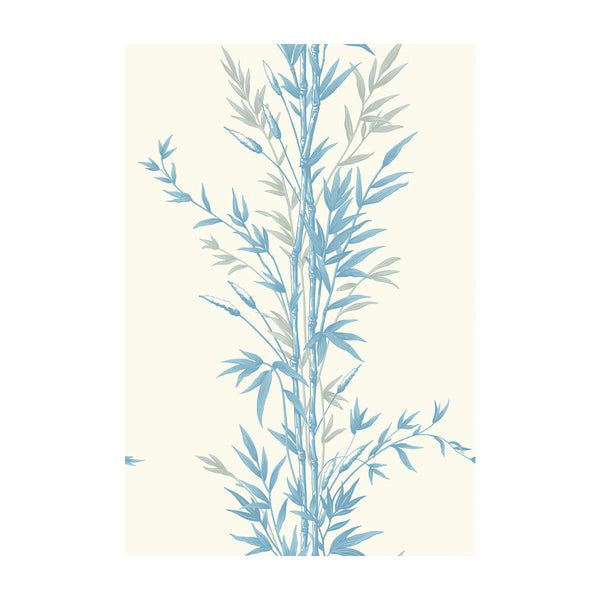 Bamboo - Blue On Ivory | Cole & Son