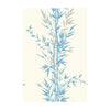 Bamboo - Blue On Ivory  By Cole & Son | Cole & Son Archive Anthology |Botanical & Floral  Wallcovering Print