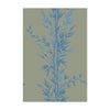 Bamboo - Blue On Khaki  By Cole & Son | Cole & Son Archive Anthology |Botanical & Floral  Wallcovering Print