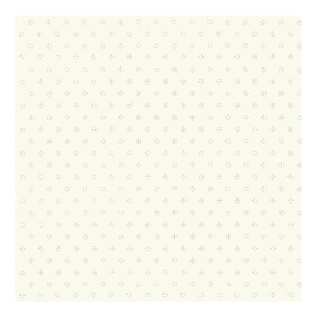 Victorian Star - Ivory  By Cole & Son | Cole & Son Archive Anthology |Geometric Small Scale Wallcovering Print
