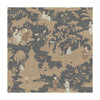 Chinese Toile - Charcoal  By Cole & Son | Cole & Son Archive Anthology |Chinoiserie Global Wallcovering Print