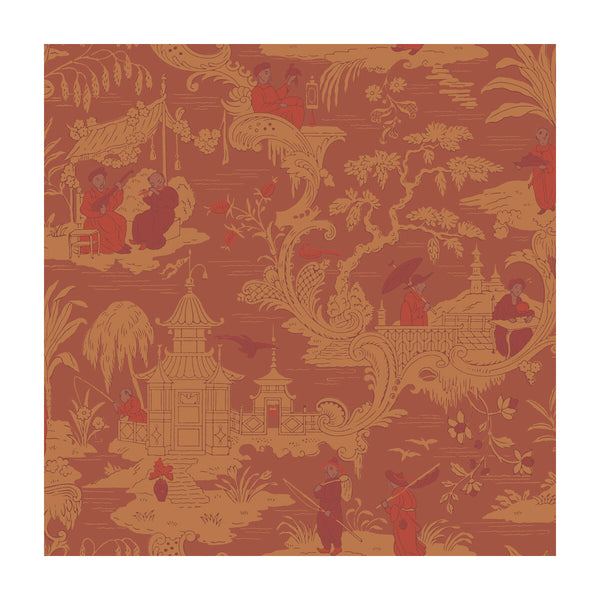 Chinese Toile - Red | Cole & Son
