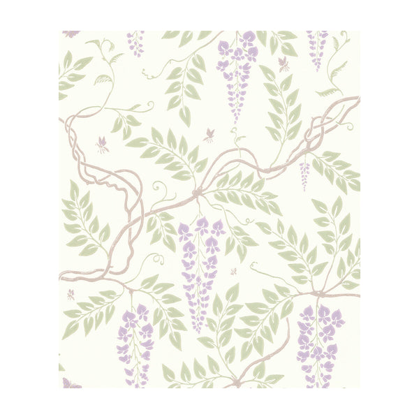 Egerton - Lilac  By Cole & Son | Cole & Son Archive Anthology |Botanical & Floral  Wallcovering Print
