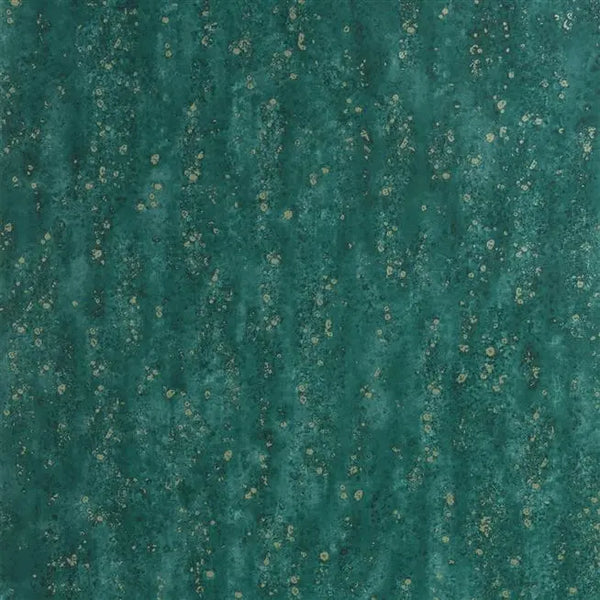 Shirakawa Small Scale 07 Veridian, Green Wallpaper | Designers Guild Europe