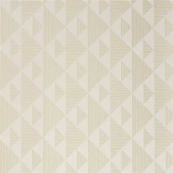 Kappazuri Geometric 03 Ivory Wallpaper | Designers Guild Europe