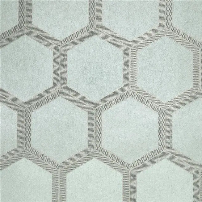 Zardozi Diamond 06 Eau De Nil Wallpaper | Designers Guild Europe