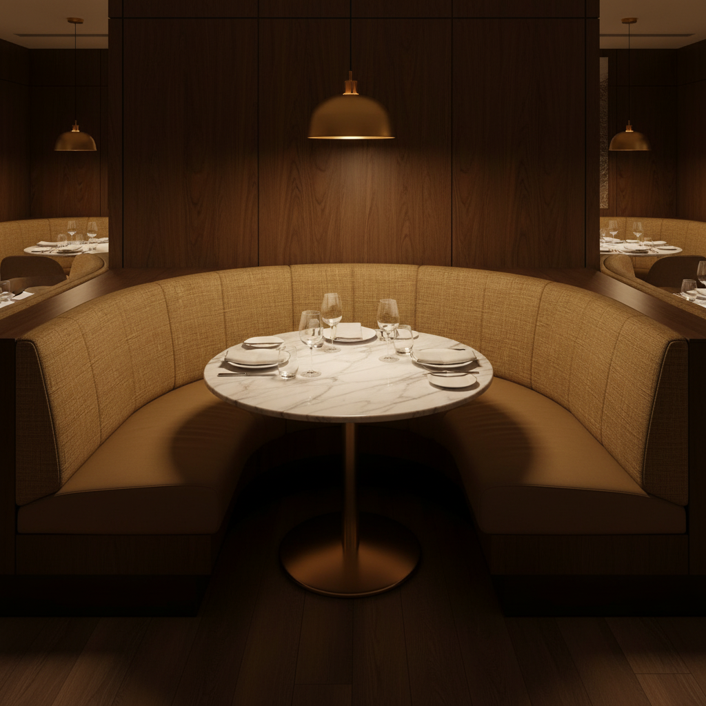 Tortola - Ranch Upholstered Banquette | Architectural Fabrics