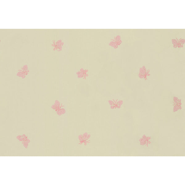 Peaseblossom - Linen & Pink  By Cole & Son | Cole & Son Whimsical | Animal/Insects Wallcovering Print