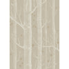 Woods & Stars - Linen  By Cole & Son | Cole & Son Whimsical | Novelty Wallcovering Print