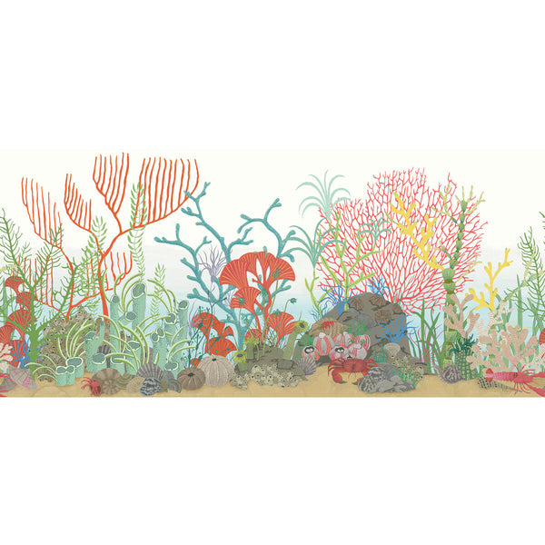 Archipelago Brd - Multi-Colour  By Cole & Son | Cole & Son Whimsical | Animal/Insects Wallcovering Print