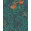Nautilus - Dark Green  By Cole & Son | Cole & Son Whimsical | Animal/Insects Wallcovering Print
