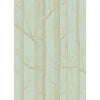 Woods - Green/Gold  By Cole & Son | Cole & Son Whimsical | Novelty Wallcovering Print