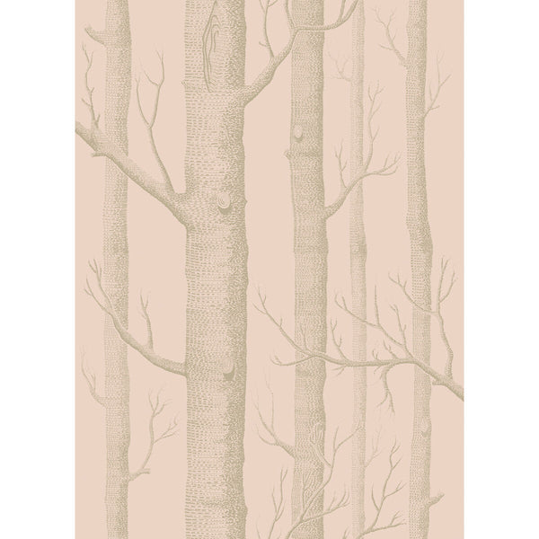 Woods - Pink/Gilver | Cole & Son