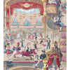 Cabaret - Red & Yellow  By Cole & Son | Cole & Son Whimsical | Novelty Wallcovering Print