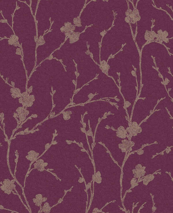 Meiying Mauve Wallcovering | Graham & Brown