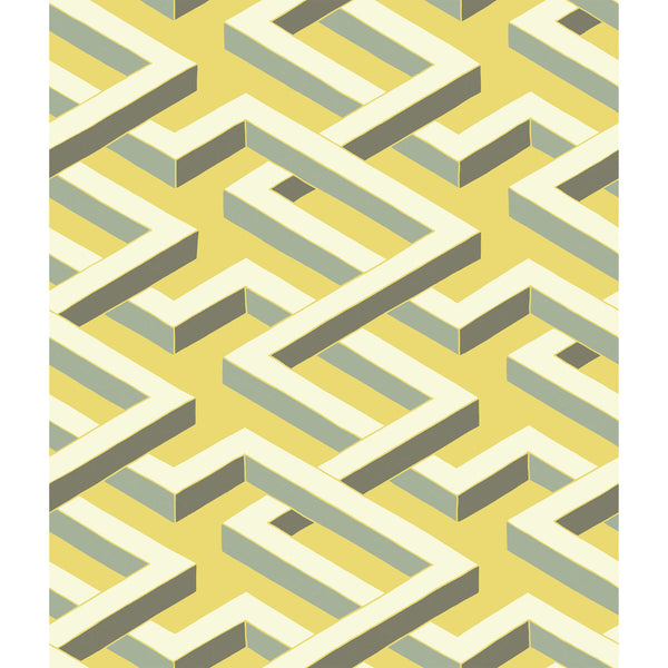 Luxor - Green  By Cole & Son | Cole & Son Geometric Ii |  Wallcovering Print