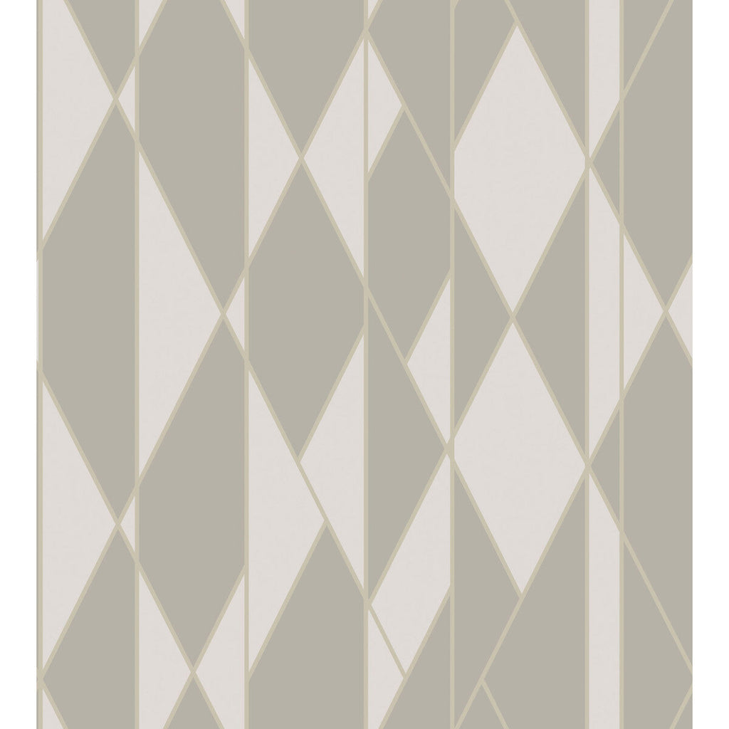Oblique - Grey And White  By Cole & Son | Cole & Son Geometric Ii |  Wallcovering Print