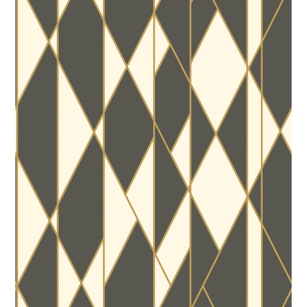 Oblique - Black And White  By Cole & Son | Cole & Son Geometric Ii |  Wallcovering Print